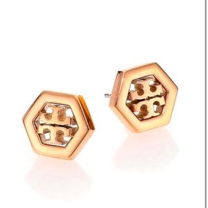 Tory Burch Logo Earrings